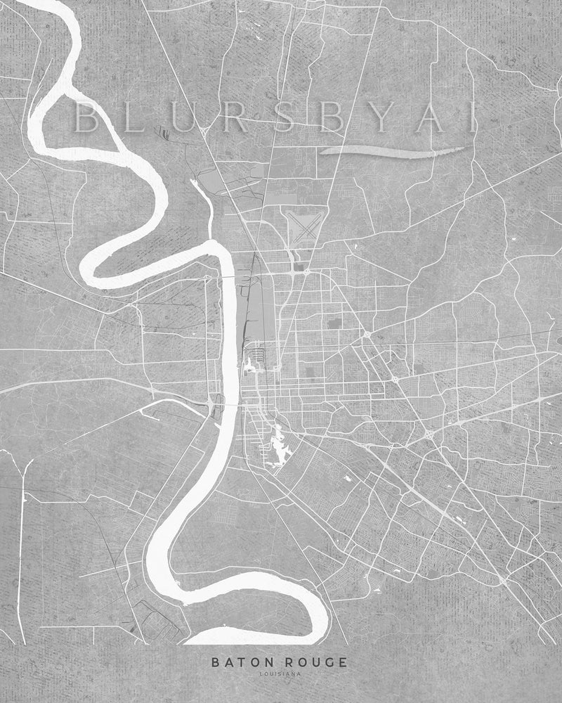 Personalized vintage (but current) city map on canvas with optional frame