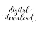 Wreath of pumpkins printable art - Personal use