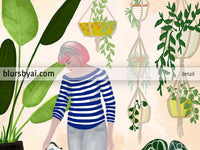 Custom art print - "My home jungle"