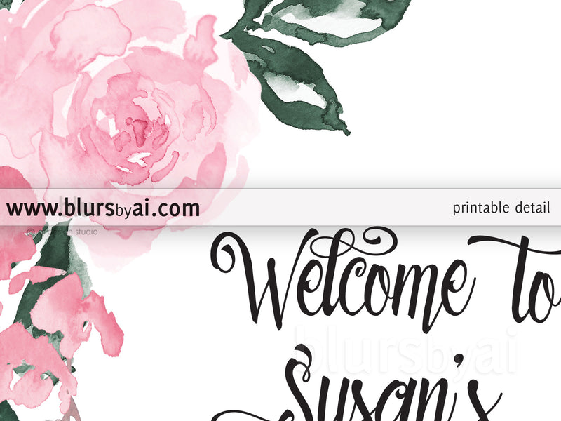 Custom designed printable in this style from the Anne collection