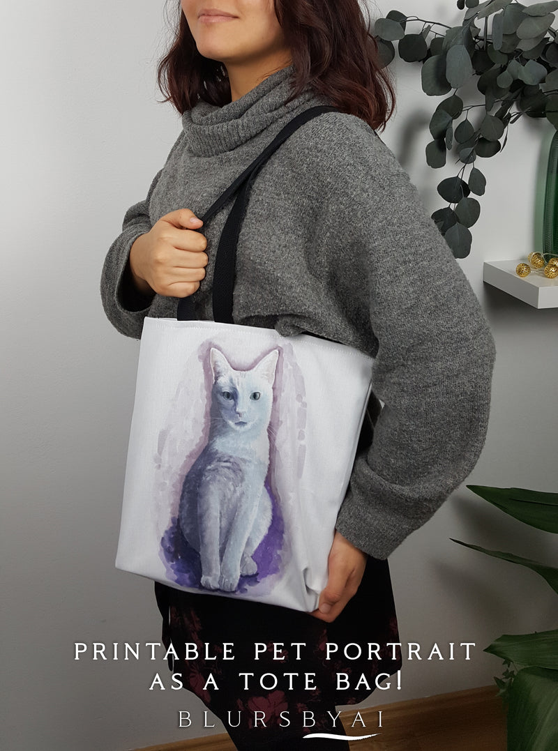 Printable pet portrait