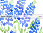 Printable watercolor illustration: Texas bluebonnets bouquet - Personal use